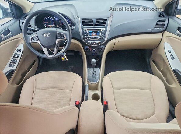 KMHCT4AE1HU368998 2017 HYUNDAI ACCENT Белый 