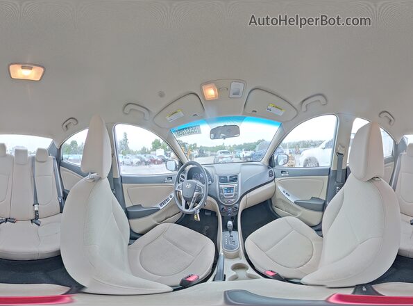 KMHCT4AE1HU368998 2017 HYUNDAI ACCENT Белый 