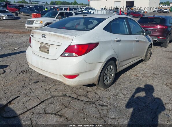 KMHCT4AE2GU106681 2016 HYUNDAI ACCENT White 