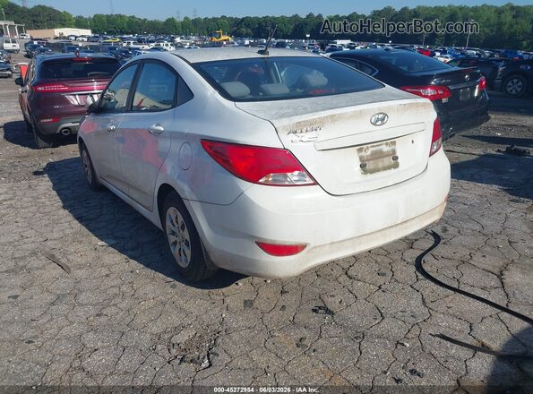 KMHCT4AE2GU106681 2016 HYUNDAI ACCENT White 