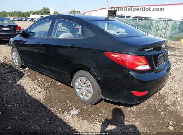 KMHCT4AE2GU119639 2016 HYUNDAI ACCENT Black Rear left