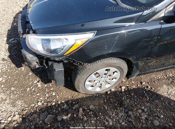 KMHCT4AE2GU119639 2016 HYUNDAI ACCENT Black Front view