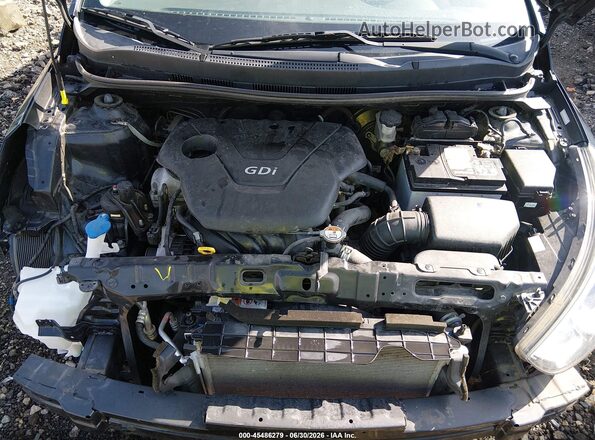 KMHCT4AE2GU119639 2016 HYUNDAI ACCENT Black Rear view