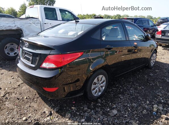 KMHCT4AE2GU119639 2016 HYUNDAI ACCENT Black Rear right