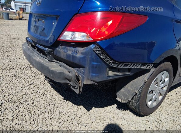 KMHCT4AE2GU119804 2016 HYUNDAI ACCENT Blue 360 interior view