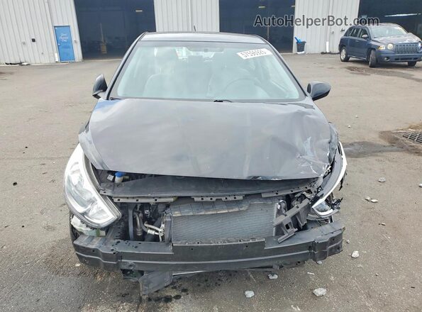 KMHCT4AE2GU161826 2016 HYUNDAI ACCENT Black წინა ხედი