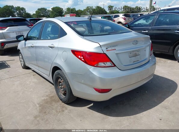 KMHCT4AE2GU961882 2016 HYUNDAI ACCENT Silver უკანა მარცხენა