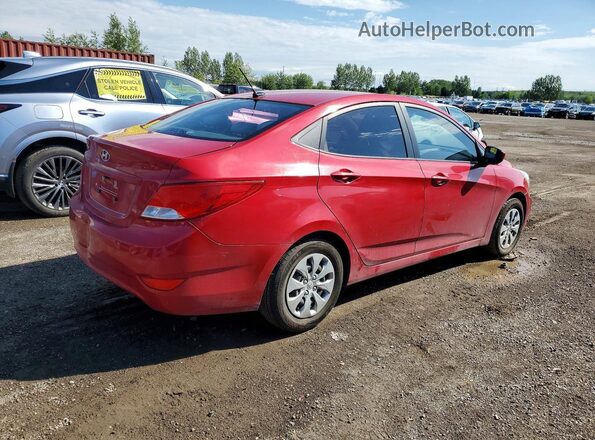 KMHCT4AE2HU184430 2017 HYUNDAI ACCENT Red Rear right
