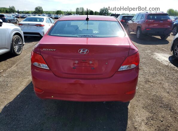 KMHCT4AE2HU184430 2017 HYUNDAI ACCENT Red Rear view