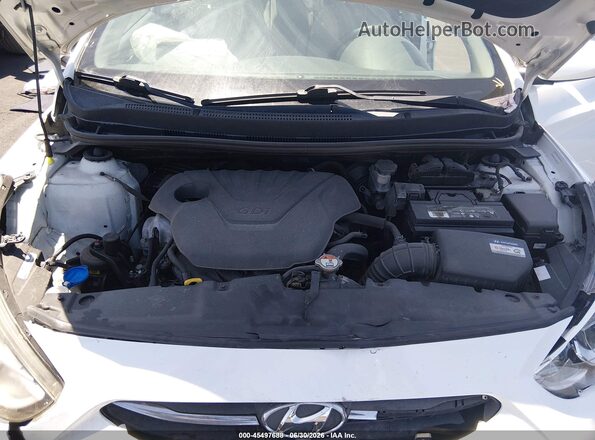 KMHCT4AE2HU314691 2017 HYUNDAI ACCENT White უკანა ხედი