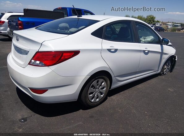KMHCT4AE2HU314691 2017 HYUNDAI ACCENT White უკანა მარჯვენა