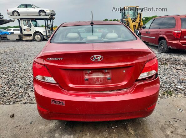 KMHCT4AE2HU374972 2017 HYUNDAI ACCENT Red Rear view
