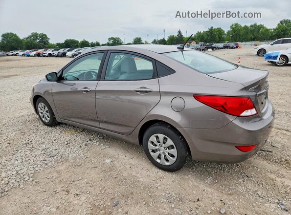 KMHCT4AE2HU393067 2017 HYUNDAI ACCENT Gray უკანა მარცხენა