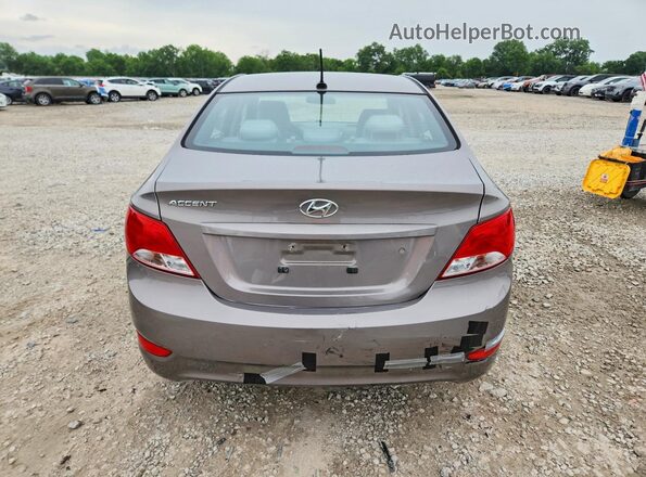 KMHCT4AE2HU393067 2017 HYUNDAI ACCENT Gray უკანა ხედი