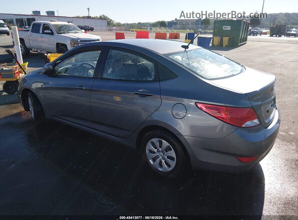 KMHCT4AE3GU017704 2016 HYUNDAI ACCENT Silver Rear left