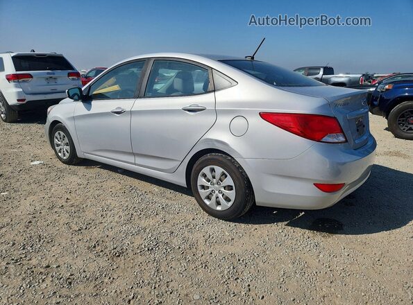 KMHCT4AE3GU096873 2016 HYUNDAI ACCENT Silver უკანა მარცხენა