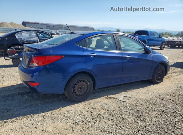 KMHCT4AE3GU105488 2016 HYUNDAI ACCENT Blue Հետևի աջ