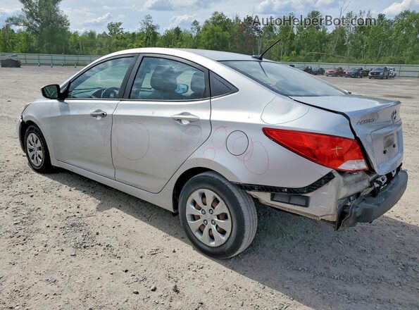 KMHCT4AE3GU122355 2016 HYUNDAI ACCENT Silver უკანა მარცხენა