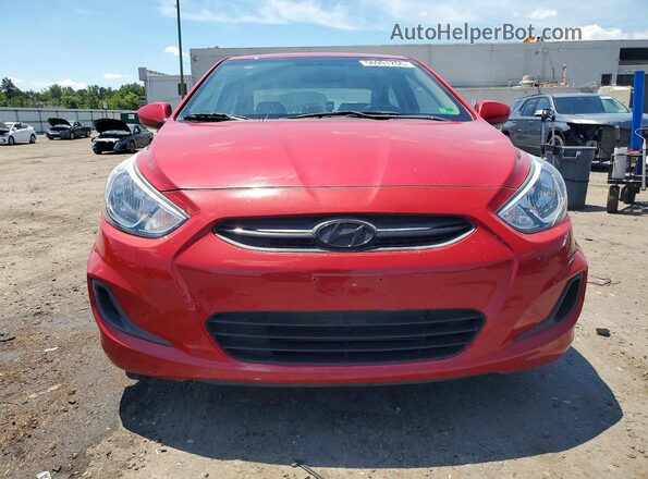 KMHCT4AE3HU255344 2017 HYUNDAI ACCENT Red Vista frontal
