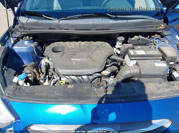 KMHCT4AE3HU291776 2017 HYUNDAI ACCENT Синий Вид сзади