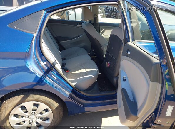 KMHCT4AE3HU291776 2017 HYUNDAI ACCENT Синий Вид наклейки с VIN-кодом