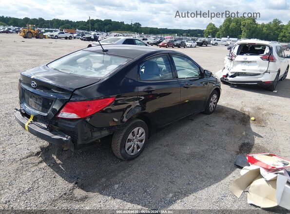 KMHCT4AE3HU375290 2017 HYUNDAI ACCENT Black Հետևի աջ