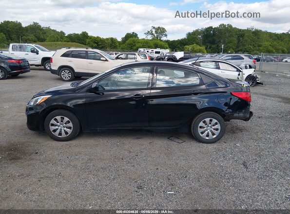 KMHCT4AE3HU375290 2017 HYUNDAI ACCENT Black Սալոնի 360 աստիճան տեսք