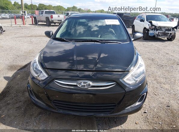 KMHCT4AE3HU375290 2017 HYUNDAI ACCENT Black Սարքավորումների վահանակի տեսք