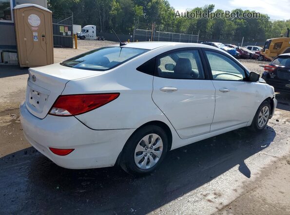 KMHCT4AE4GU049738 2016 HYUNDAI ACCENT White 