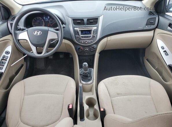 KMHCT4AE4GU079449 2016 HYUNDAI ACCENT White 
