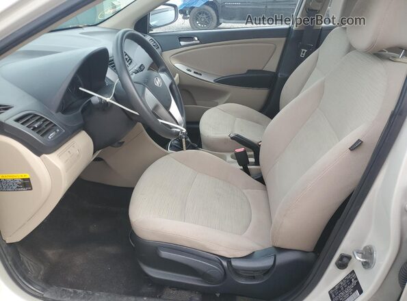 KMHCT4AE4GU079449 2016 HYUNDAI ACCENT White 