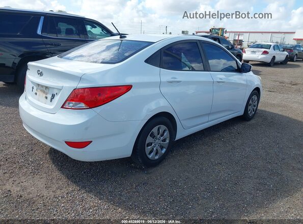 KMHCT4AE4GU085543 2016 HYUNDAI ACCENT Белый 
