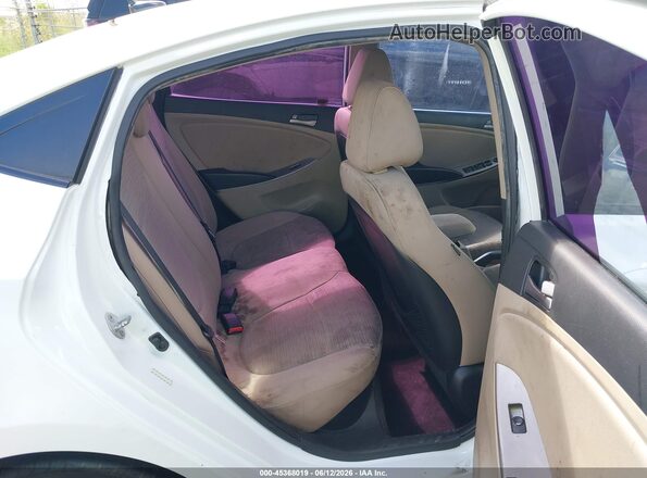 KMHCT4AE4GU085543 2016 HYUNDAI ACCENT Белый 