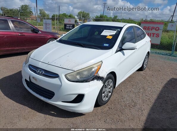 KMHCT4AE4GU085543 2016 HYUNDAI ACCENT Белый 