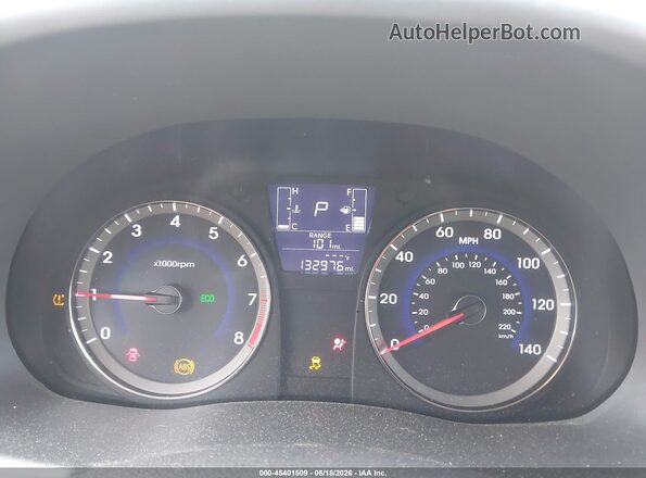 KMHCT4AE4GU093660 2016 HYUNDAI ACCENT Red უკანა სავარძლების ხედი