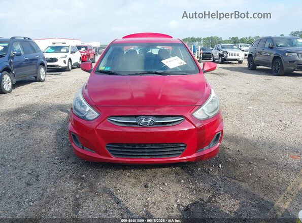 KMHCT4AE4GU093660 2016 HYUNDAI ACCENT Red ხელსაწყოთა პანელის ხედი