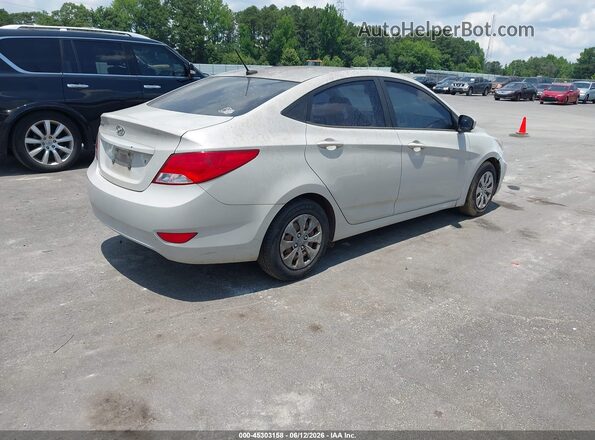 KMHCT4AE4GU943674 2016 HYUNDAI ACCENT White 