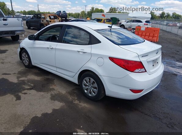 KMHCT4AE4GU971362 2016 HYUNDAI ACCENT White 