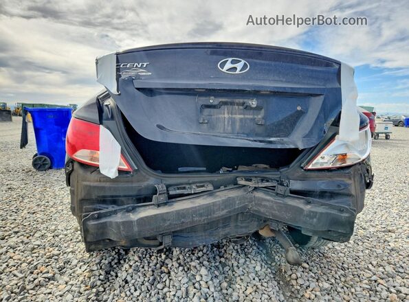 KMHCT4AE4GU973189 2016 HYUNDAI ACCENT Black Rear view