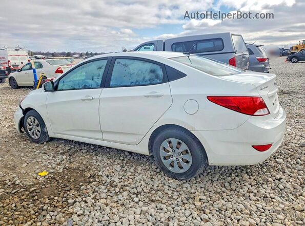 KMHCT4AE4GU977131 2016 HYUNDAI ACCENT White Trasero izquierdo