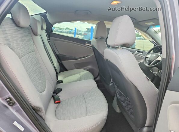 KMHCT4AE4GU990820 2016 HYUNDAI ACCENT Gray 