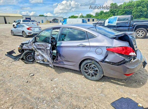 KMHCT4AE4GU990820 2016 HYUNDAI ACCENT Gray 