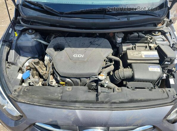 KMHCT4AE4GU990820 2016 HYUNDAI ACCENT Gray 