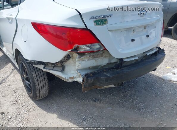 KMHCT4AE4HU201390 2017 HYUNDAI ACCENT White Vista frontal