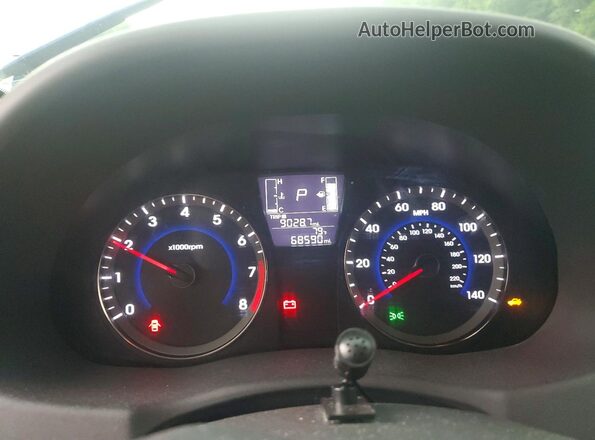 KMHCT4AE4HU233580 2017 HYUNDAI ACCENT Blue 