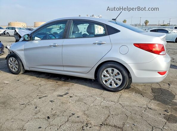 KMHCT4AE4HU297604 2017 HYUNDAI ACCENT Silver Задня ліва чверть