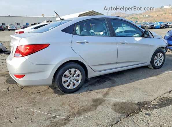 KMHCT4AE4HU297604 2017 HYUNDAI ACCENT Silver Задня права чверть