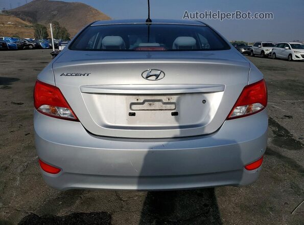 KMHCT4AE4HU297604 2017 HYUNDAI ACCENT Silver Вид ззаду