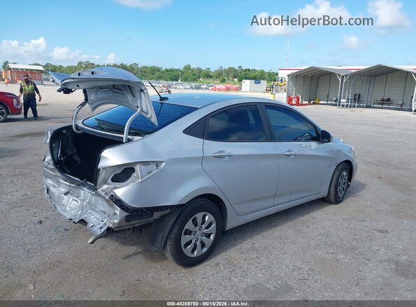 KMHCT4AE4HU320623 2017 HYUNDAI ACCENT Silver Задня права чверть