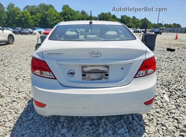 KMHCT4AE4HU359714 2017 HYUNDAI ACCENT White Вид ззаду